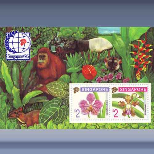 Stamp Exhibiton "Singapore '95"