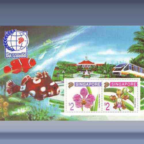 Stamp Exhibiton "Singapore '95"