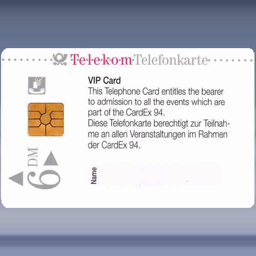 Germany, Telekom (Vip Card)